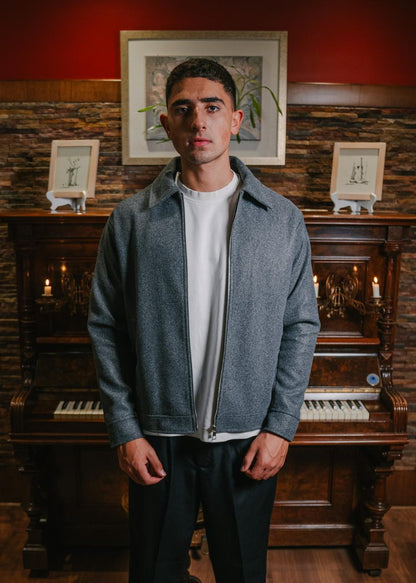 Grey Wool Jacket