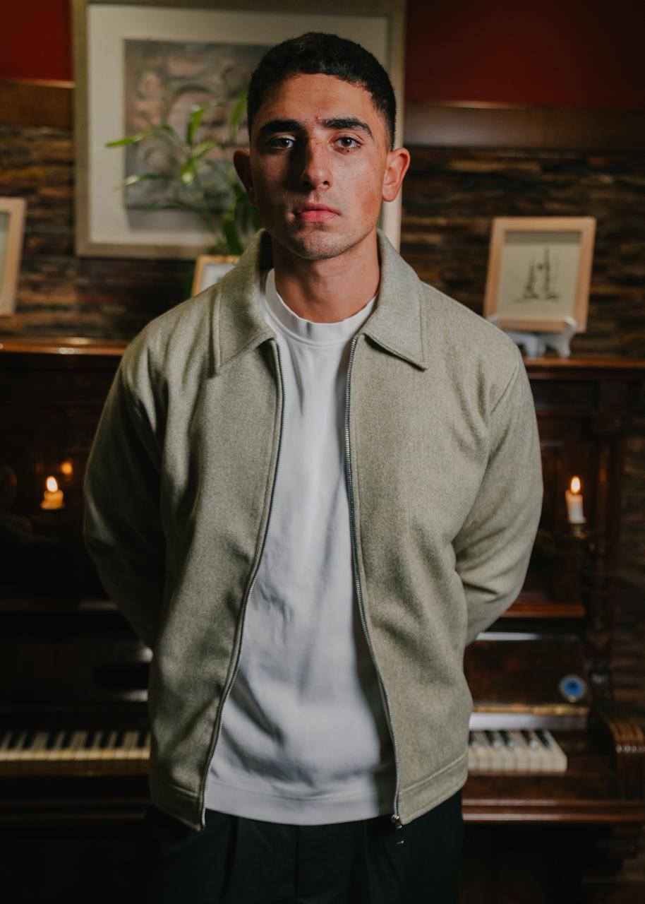 Sage Green Wool Jacket