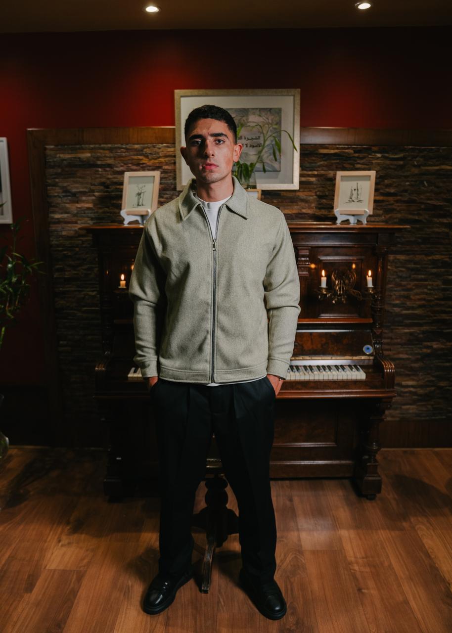 Sage Green Wool Jacket