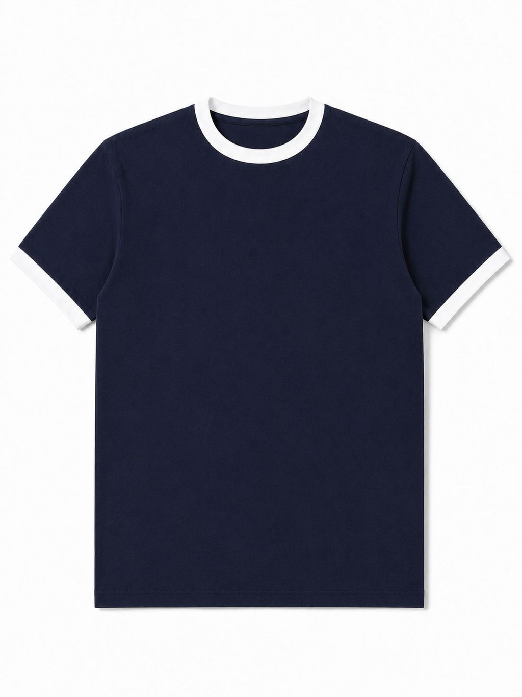 Navy Ringer Tee