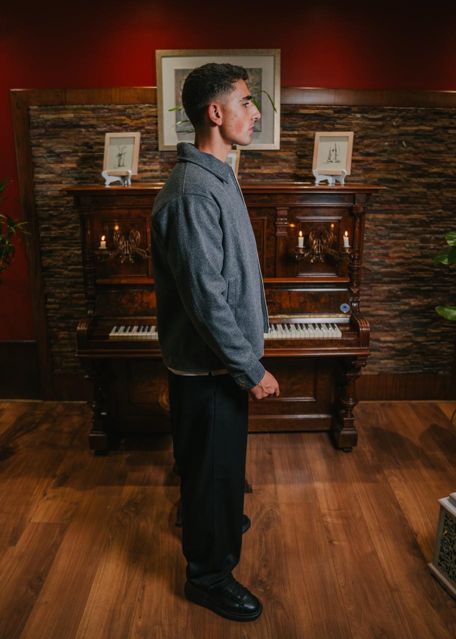 Grey Wool Jacket