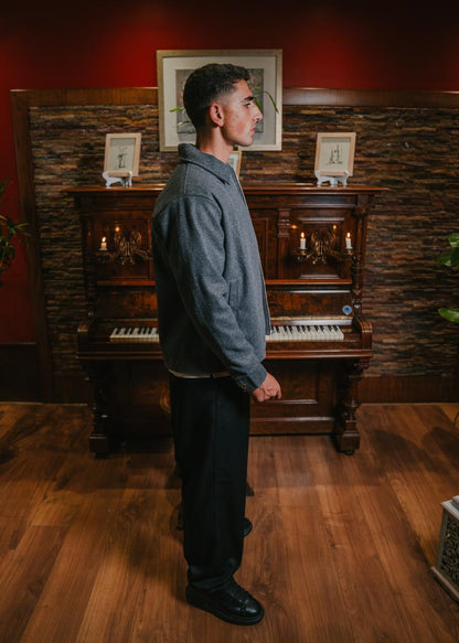 Grey Wool Jacket