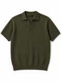 Olive Knitted Polo