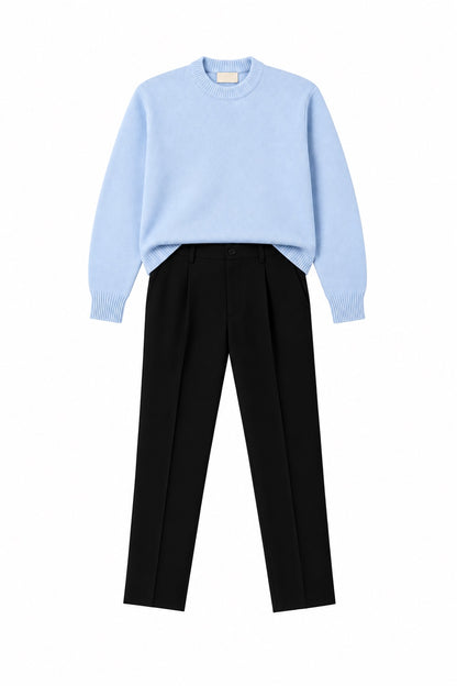 Baby Blue Sweater+B Tailored
