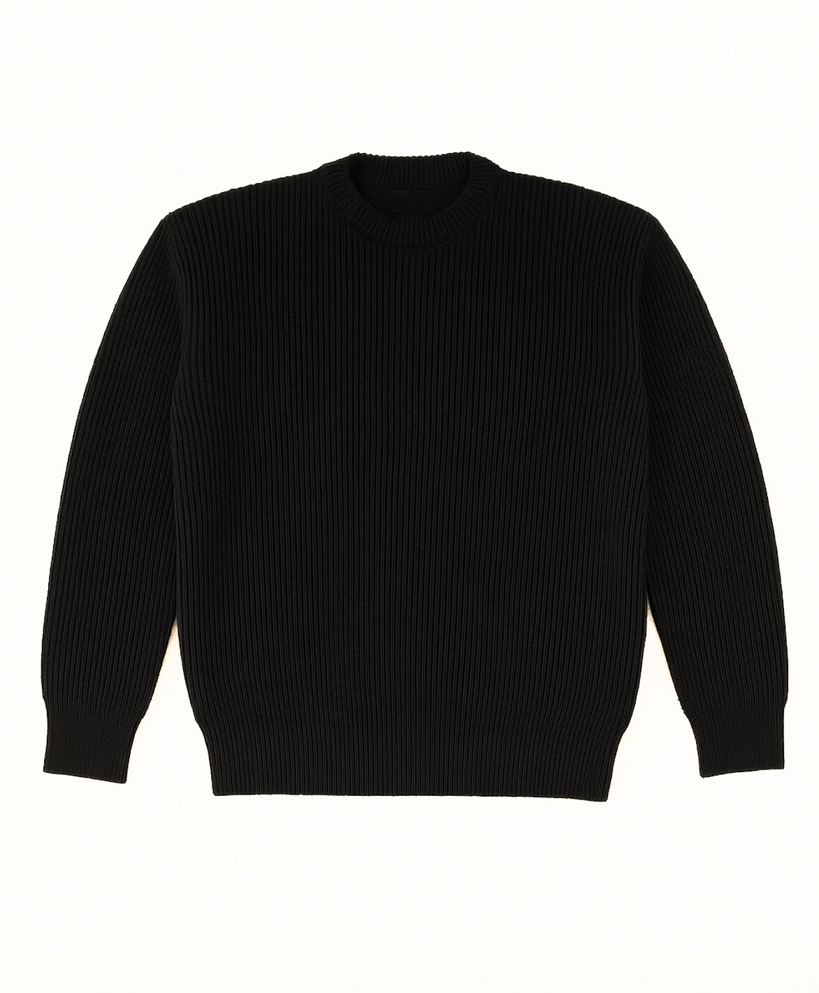 Black Knitted Sweater