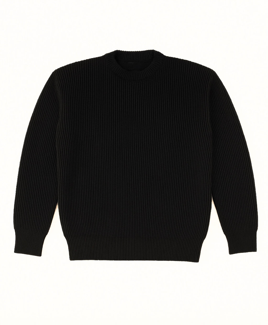 Black Knitted Sweater
