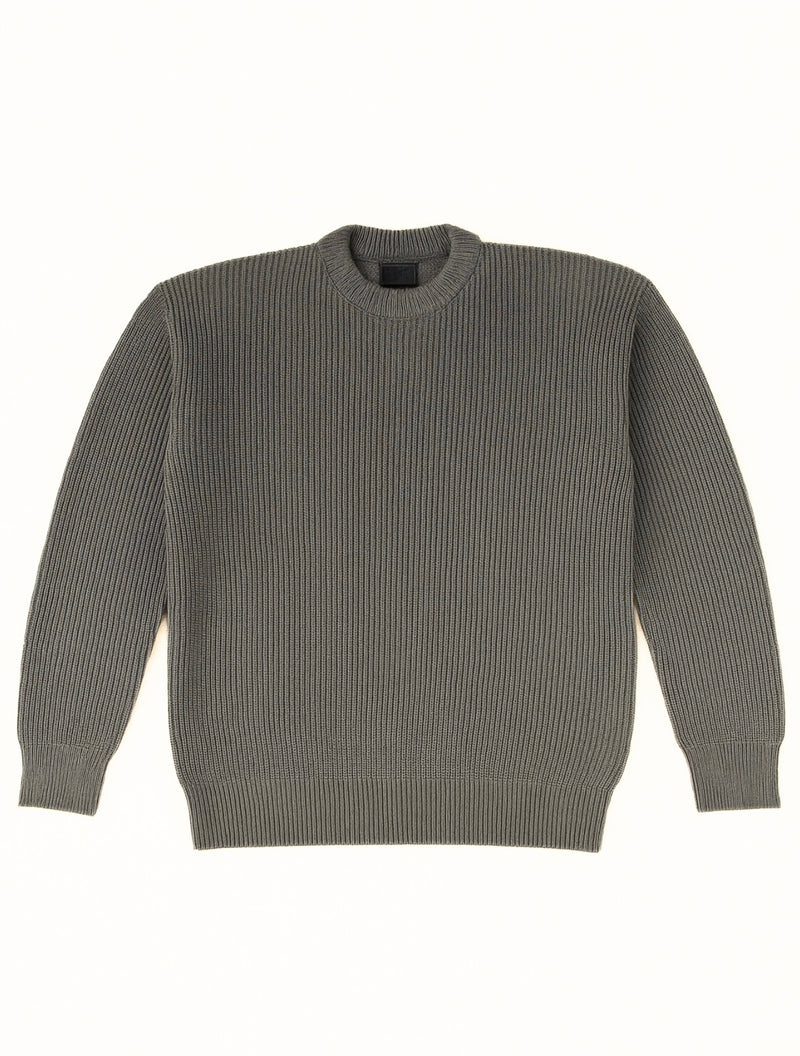 Grey Knitted Sweater