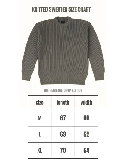 Black Knitted Sweater