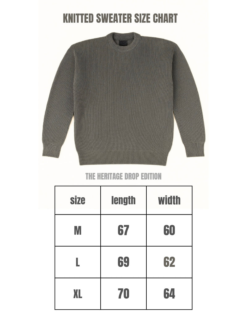 Black Knitted Sweater