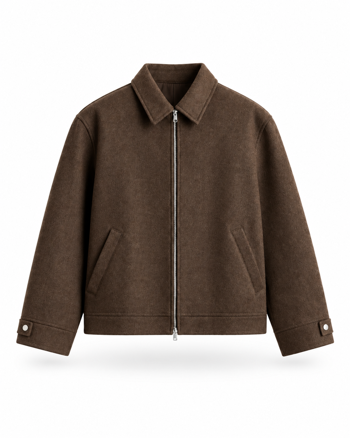 Brown Wool Jacket product-only mockup
